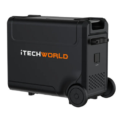iTechWorld EB3840 Expansion Battery For PS3600 Pro Power Station Back View