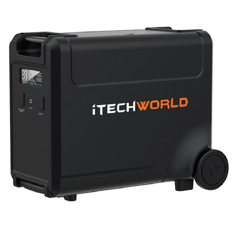 iTechWorld EB3840 Expansion Battery For PS3600 Pro Power Station Front View