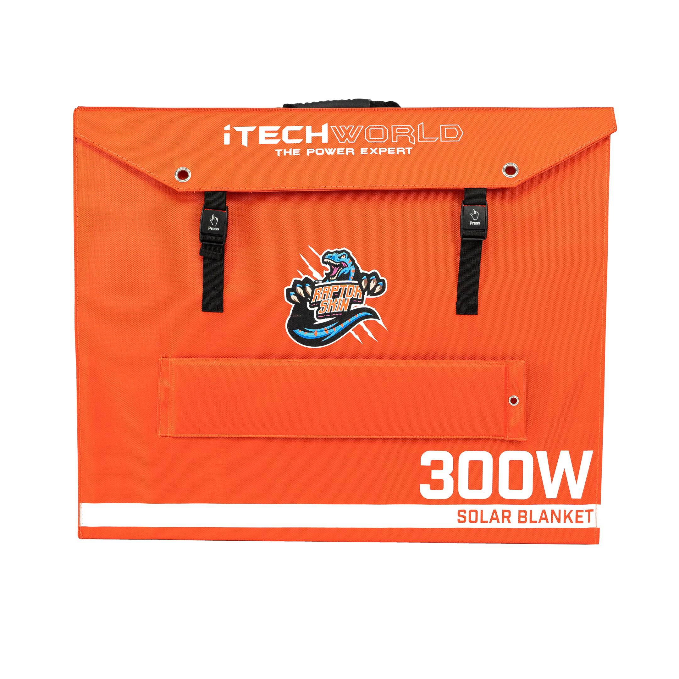 iTechWorld 300W Solar Blanket unfolded