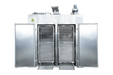 Industrial dehydrator 10 trolley front open view