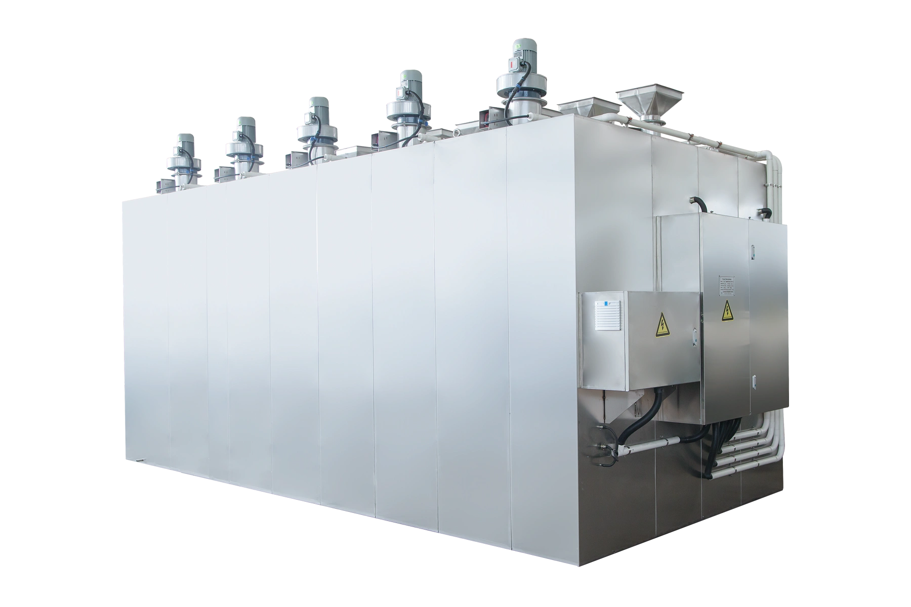 Industrial dehydrator 10 trolley rear view