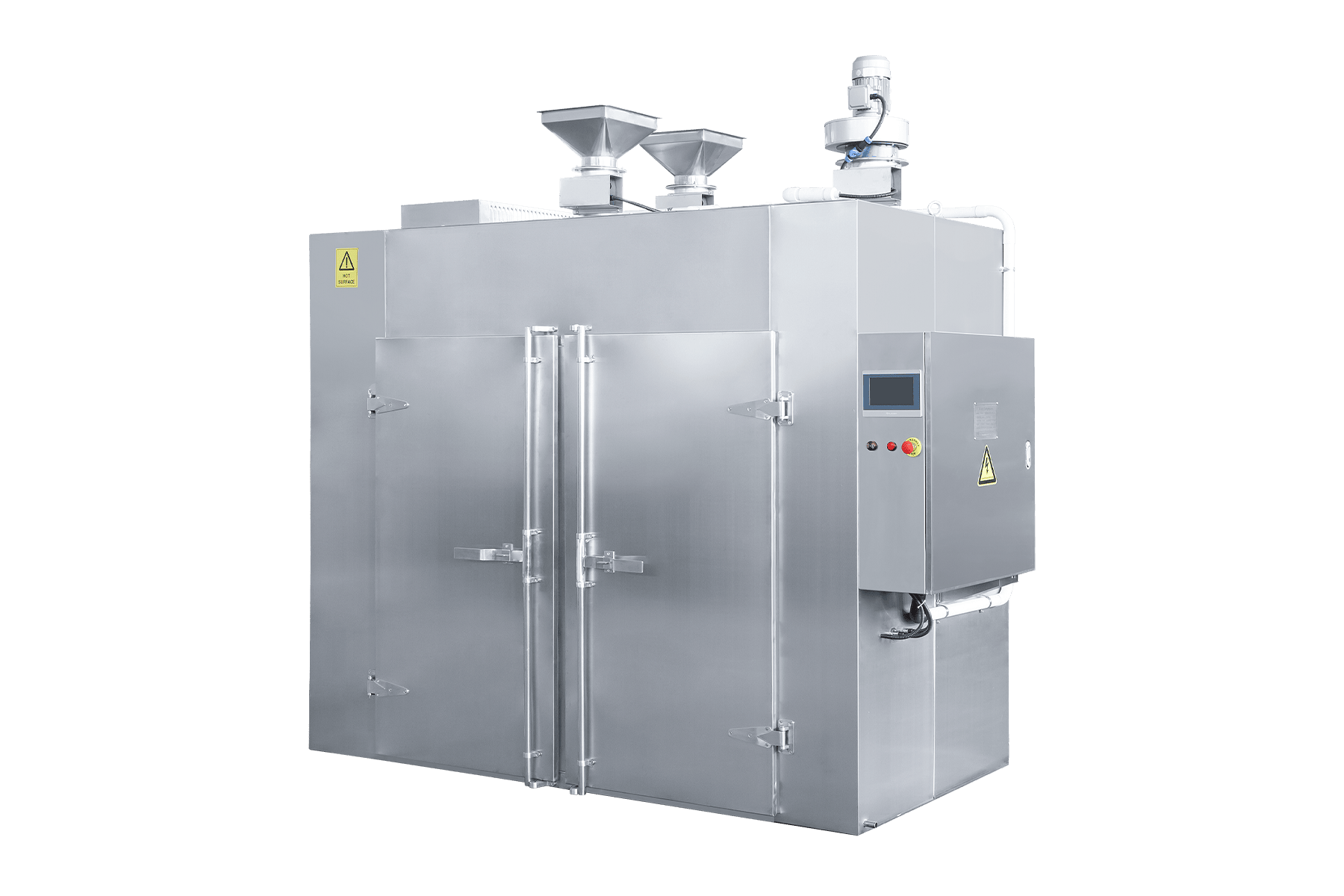 Industrial dehydrator 2 trolley main view