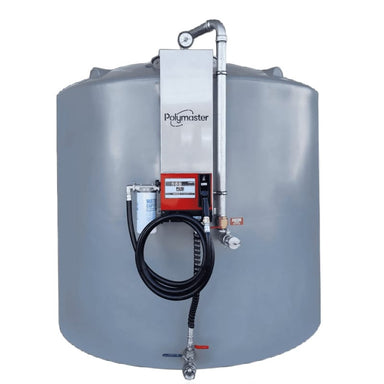 Polymaster 10000Ltr Bulk Diesel Storage Tank + Dispenser