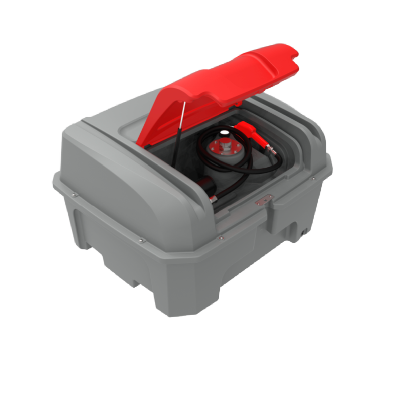 Polymaster BUNDED Cube Diesel Ute Pack 400L with Lid Open