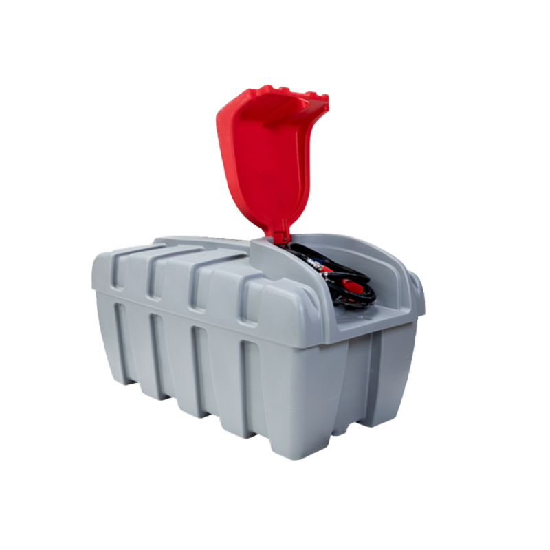 Polymaster Diesel Ute Pack 800L with Lid Open