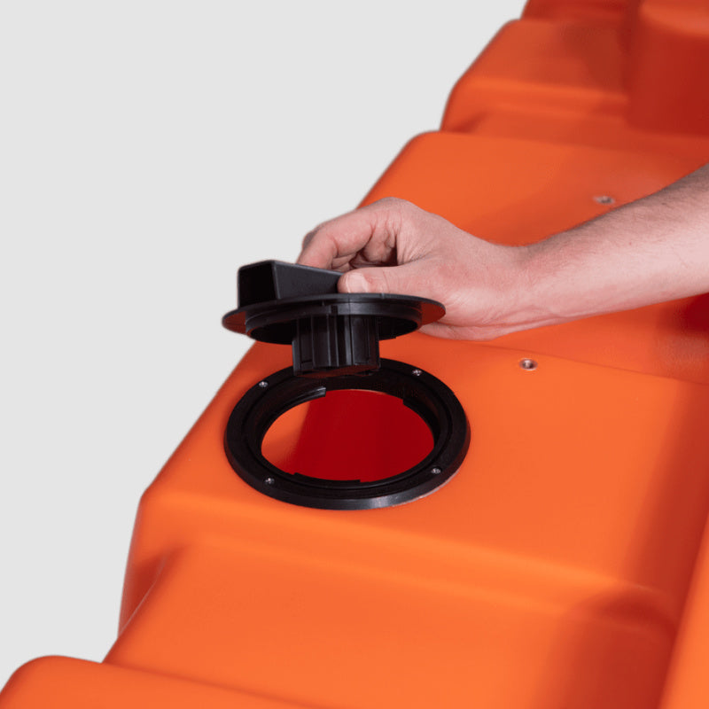 Polymaster Fire Fighting Ute Pack, lid open detail