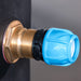 Polymaster Pump Station Brass Outlet Close Up