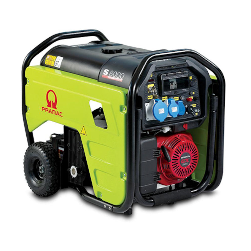 Pramac S8000 7.2KVA Honda Powered Petrol AVR Generator