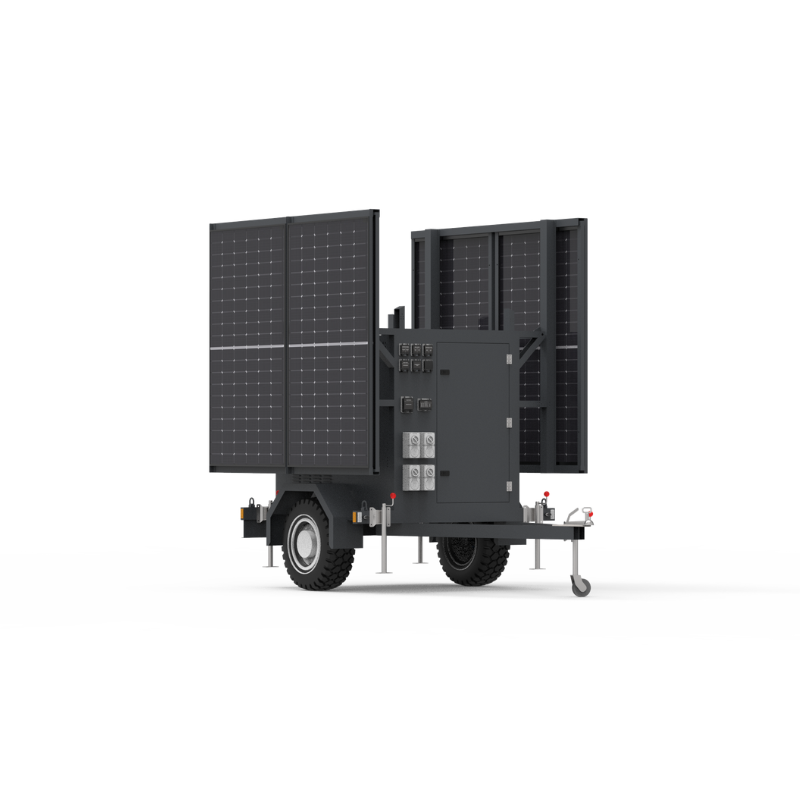 Rover Solar Trailer Off Grid Power System, Tow Ready