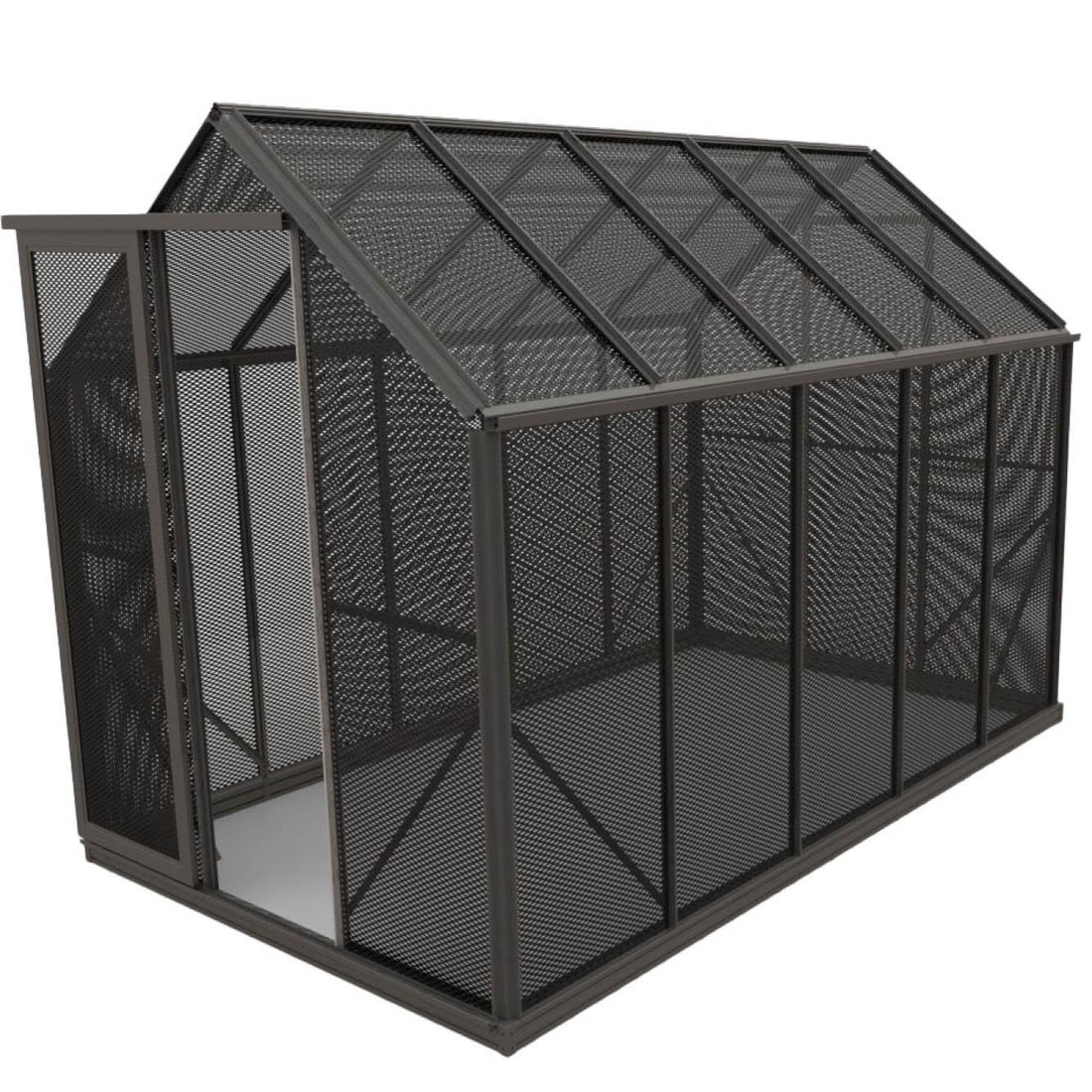 Winter Gardenz 6x10 Shade House Aluminium Shade Mesh, product photo 1