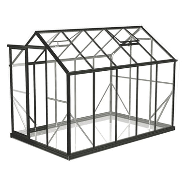 Winter Gardenz 6x10ft Glasshouse 4mm Toughened Glass, product photo 1